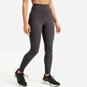 NWT Everlane Womens Ink Gray Stretch High Rise The Perform Leggings Size S